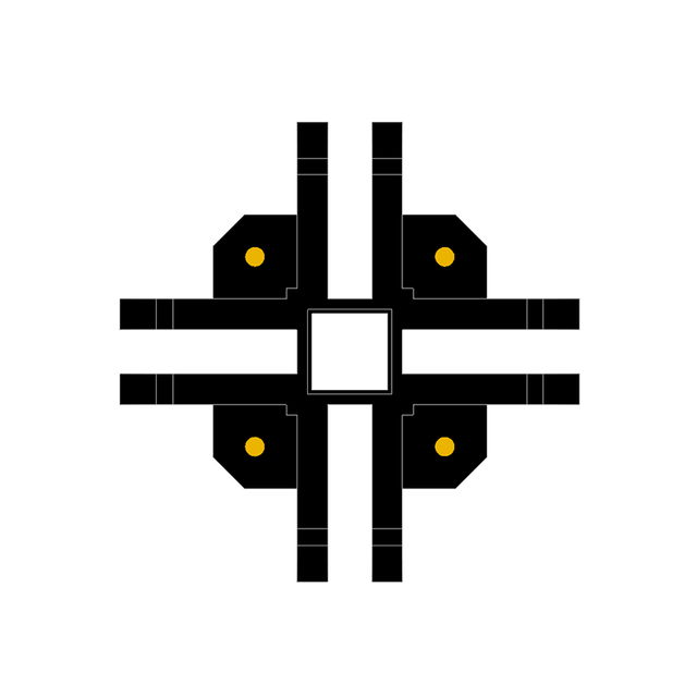 Tetrahedral Connection Shaft